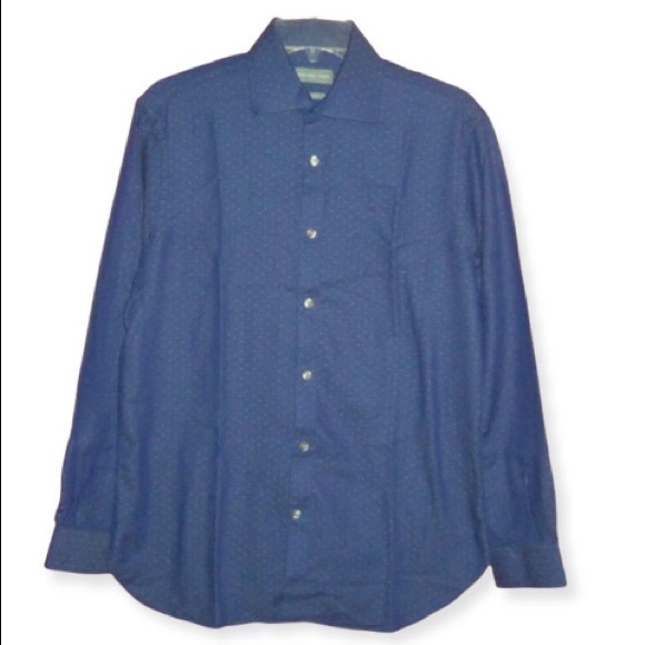 Michael Kors Other - Michael Kors Slim Fit Purple Button Down Cotton Men's Shirt - Size Medium